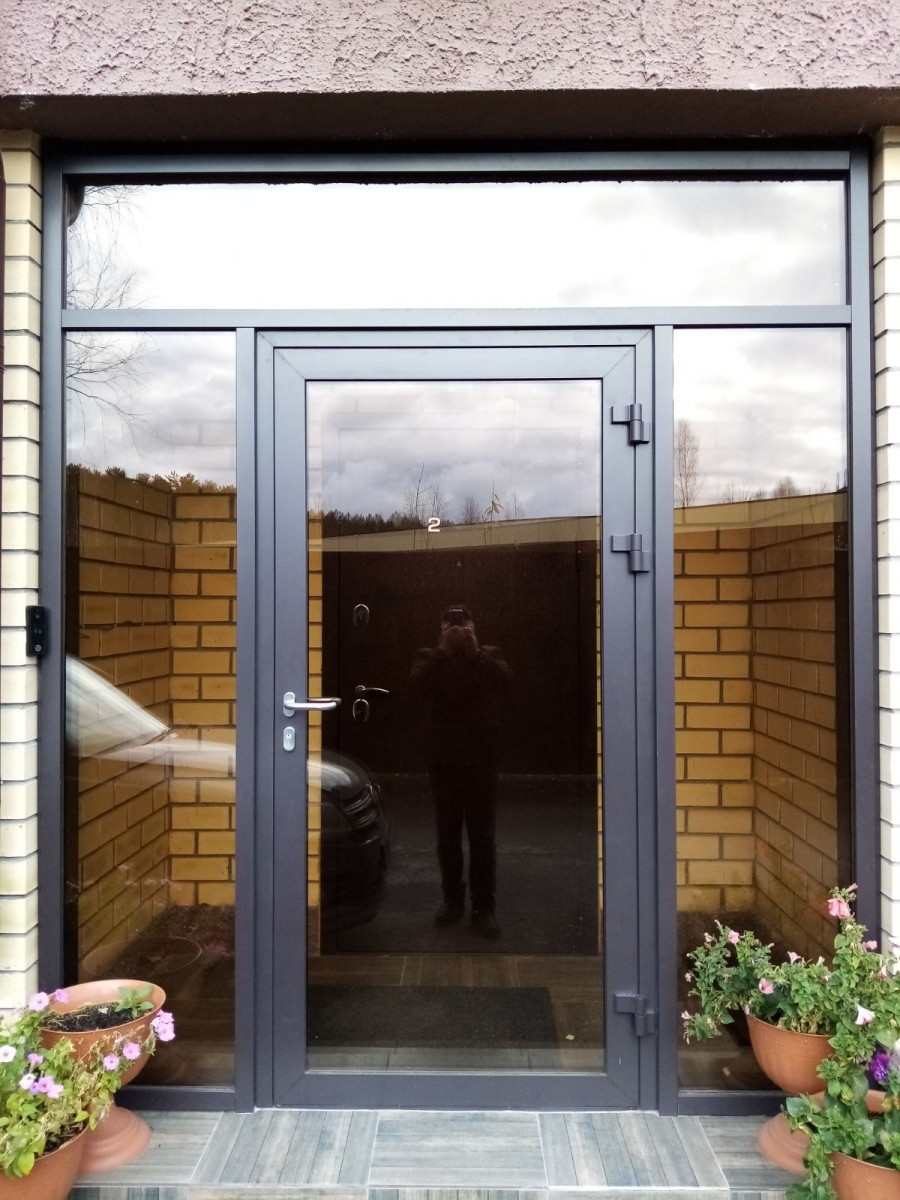 Изготовление и установка алюминиевой входной группы